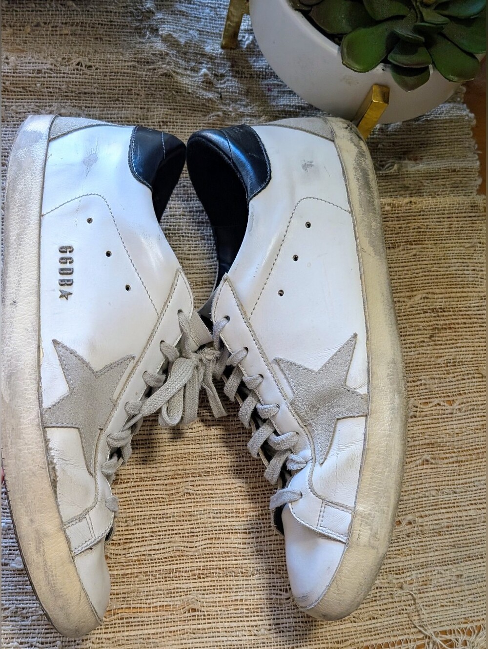 Golden Goose Superstar Sneakers READ/DAMAGE